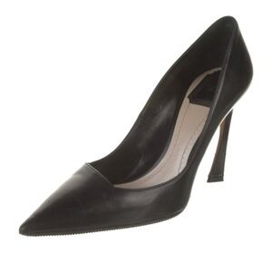 CHRISTIAN DIOR Songe 100 Pumps 35 Black Leather